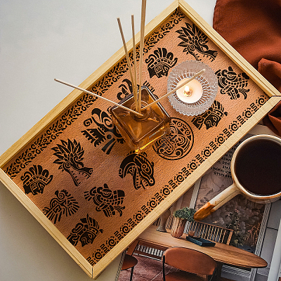 Self-Adhesive Silk Screen Printing Stencil DIY-WH0638-046-1