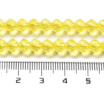 Transparent Glass Beads Strands GLAA-A014-03D-1