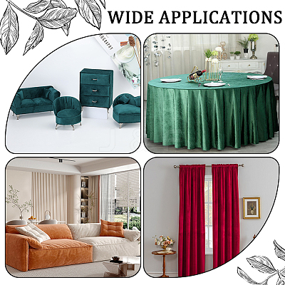 Velvet Fabric DIY-WH0530-71E-1