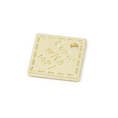 Rack Plating Alloy Pendants PALLOY-S038-04A-G-1