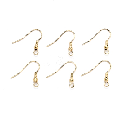 304 Stainless Steel Earring Hooks X-STAS-D448-036G-1