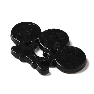 Opaque Resin Cabochons CRES-D021-01C-1