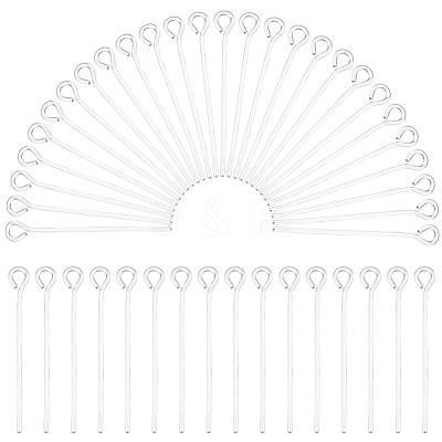 100Pcs Brass Eye Pins KK-BBC0024-76B-1