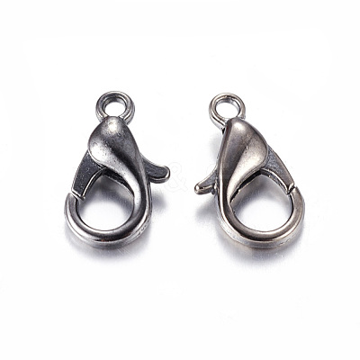 Zinc Alloy Lobster Claw Clasps E102-NFB-1