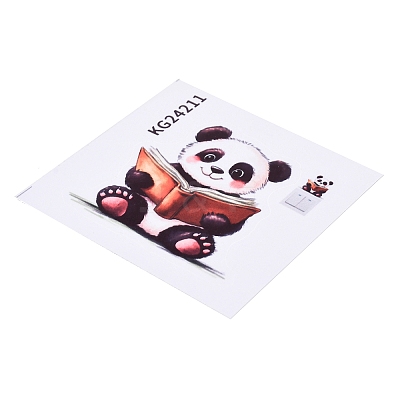 Animals PVC Waterproof Self Adhesive Stickers STIC-K001-04A-1
