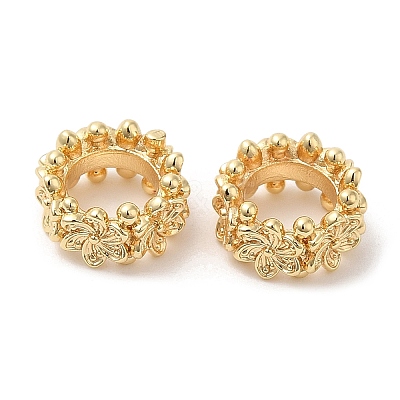 Eco-Friendly Rack Plating Brass Beads KK-A186-08C-LG-1