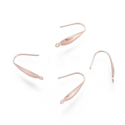 316 Surgical Stainless Steel Earring Hooks X-STAS-P166-10RG-1