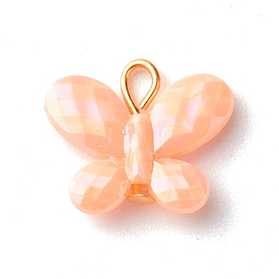 Opaque Acrylic Pendants PALLOY-JF00837-1