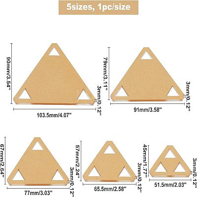 Acrylic Gauge Measuring Ruler Tool TOOL-WH0128-15-1