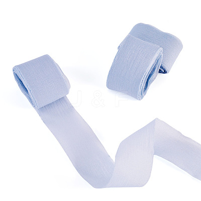 3 Rolls Frayed Polyester Ribbon OCOR-TA0002-97A-1