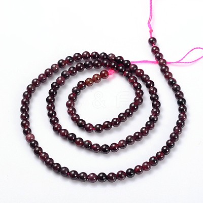 Gemstone Beads Strands GSR4mm087-1