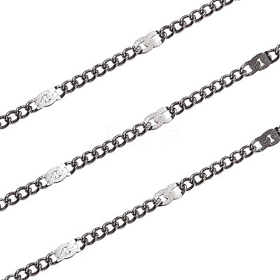 Brass Coated Iron Cable Chains CH-CJ0001-04B-1