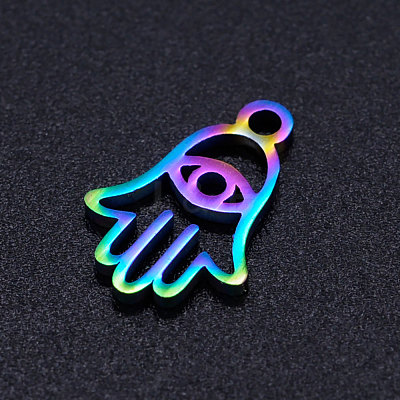 Ion Plating(IP) 201 Stainless Steel Charms STAS-Q201-JN187-1