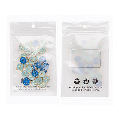 2 Sets 2 Styles Golden Plated Alloy Enamel Charms ENAM-YW0001-28C-1