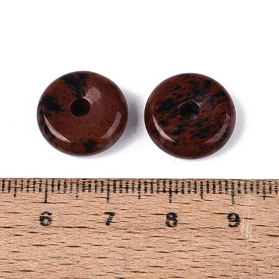 Natural Mahogany Obsidian Pendants G-Q601-30A-06-1