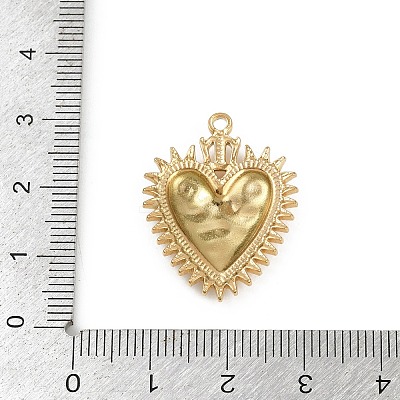 304 Stainless Steel Pendants STAS-P390-02E-G-1