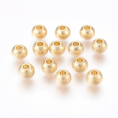 Ion Plating(IP) 201 Stainless Steel Beads STAS-P220-06G-01-1