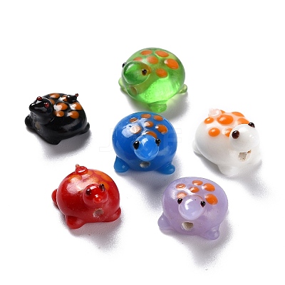 Handmade Lampwork Beads LAMP-F020-04-1