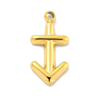 Real 18K Gold Plated PVD Vacuum Plating 304 Stainless Steel Pendants STAS-L278-002G-09-1