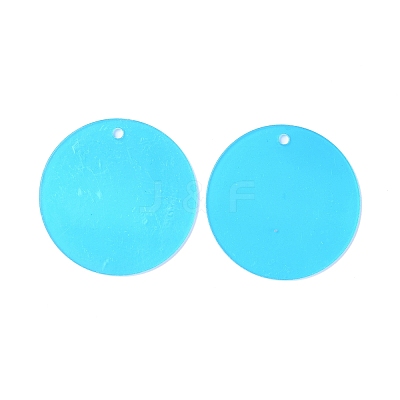 Transparent Acrylic Pendants LS-TACR-F005-06-1