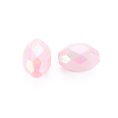 Opaque Acrylic Beads TACR-S153-32I-08-1