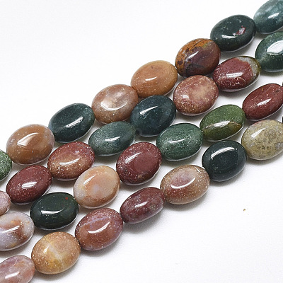 Natural Indian Agate Beads Strands G-S357-B03-1