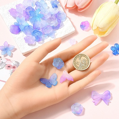 50G Transparent Acrylic Beads OACR-YW0002-44C-1