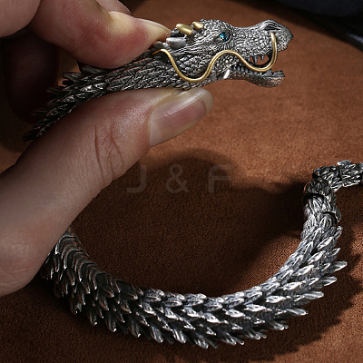 Dragon Brass Cuff Bangles for Men FS-WGEACA2-04-1