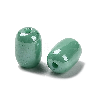 Opaque Glass Beads GLAA-Z012-01F-1