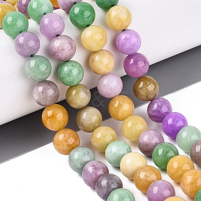 Natural Quartz Beads Strands G-N363-10mm-03-1