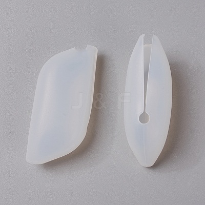 Silicone Portable Toothbrush Case X-SIL-WH0001-06-1