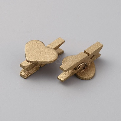 Wooden Craft Pegs Clips WOOD-TAC0018-11A-1
