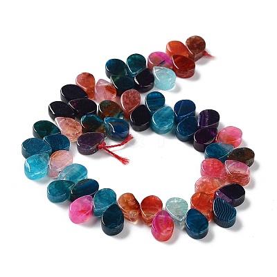 Natural Agate Beads Strands G-G021-04A-06-1