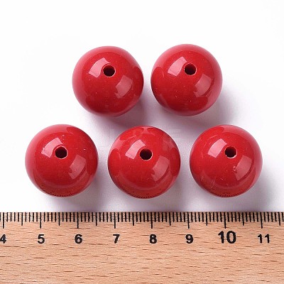 Opaque Acrylic Beads LS-X-MACR-S370-C20mm-A14-1