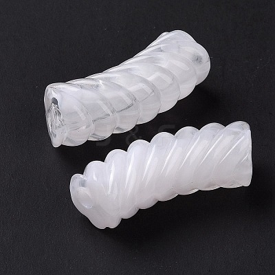 Two Tone Opaque Acrylic Beads OACR-A016-06H-1