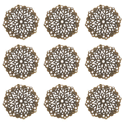 Iron Filigree Joiners Links IFIN-TAC001-01AB-1