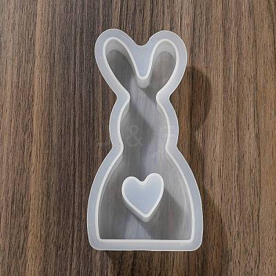 Rabbit Shape DIY Display Decoration Silhouette Silicone Molds LS-DIY-K073-08C-1