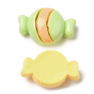 Cartoon Opaque Resin Cabochons RESI-C039-01J-1