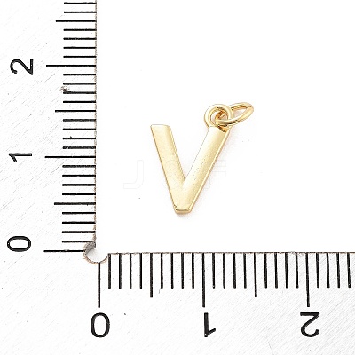 Rack Plating Brass Pendants KK-C065-02V-G-1