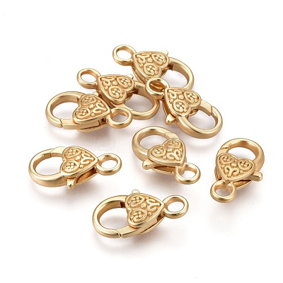 Tibetan Style Alloy Lobster Claw Clasps X-LF014Y-MG-NR-1