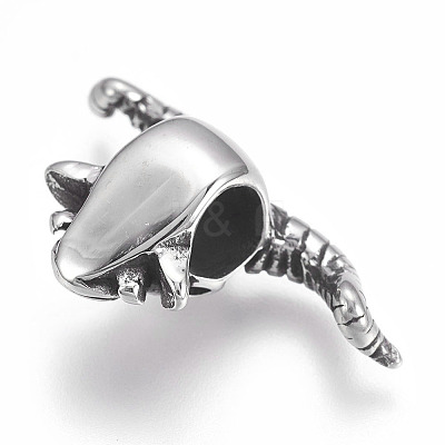 304 Stainless Steel Beads LS-STAS-O101-13AS-1