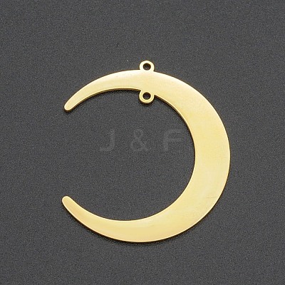 201 Stainless Steel 2-Loop Link Pendants STAS-N090-LA205-1