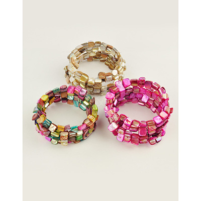 Wrap Bracelets BJEW-JB00300-1