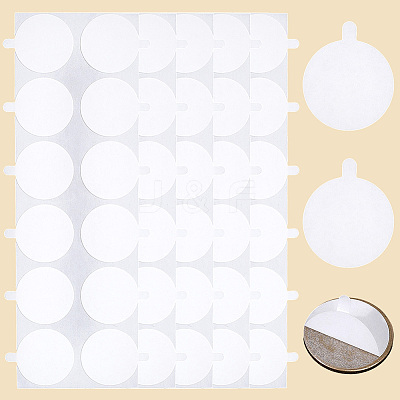 Round Duble Sided Stickers DIY-WH20066-001-1