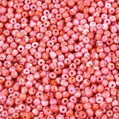 Picasso Glass Seed Beads GL-N001-01B-10-1