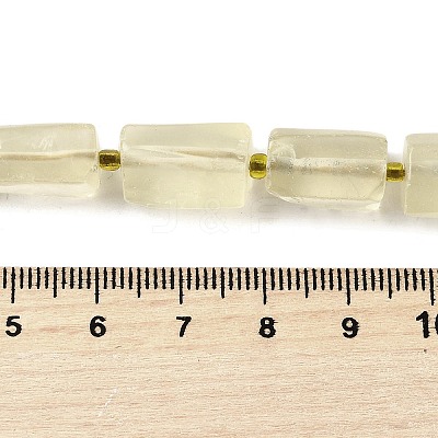 Natural Lemon Quartz(Heated) Beads Strands G-L552R-01-1