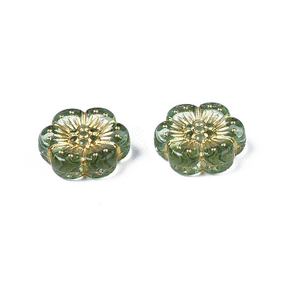 Plating Acrylic Beads PACR-N008-013C-1