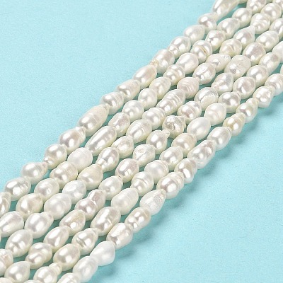Natural Cultured Freshwater Pearl Beads Strands PEAR-E016-152-1