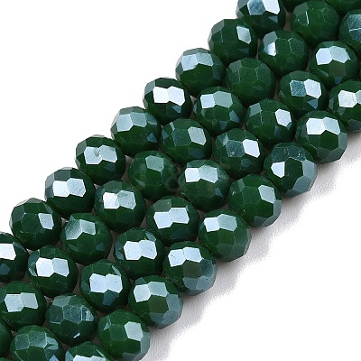 Electroplate Glass Beads Strands LS-EGLA-A044-P6mm-A09-1