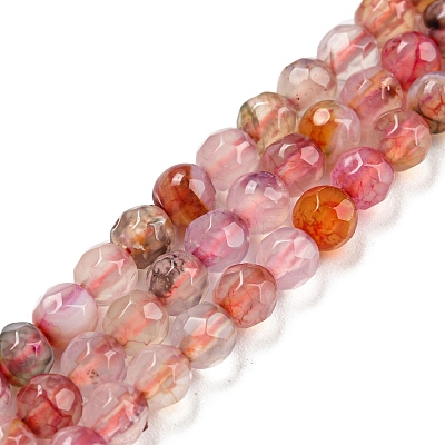 Natural Agate Beads Strands G-Q1000-01F-1